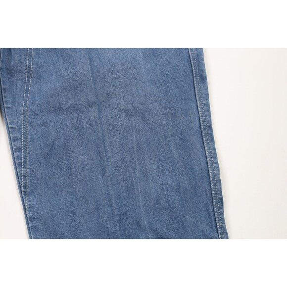 Vintage 90s Marithe Francois Girbaud Mens 36x31 Faded Baggy Wide Leg Denim Jeans - Picture 6 of 16